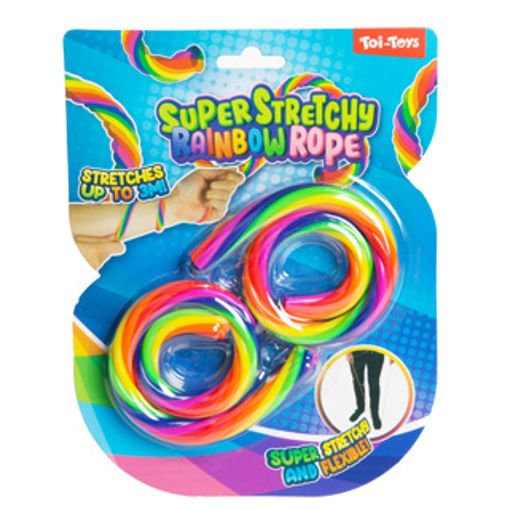 Picture of FUN Super Stretchy Rope Rainbow 2 Pieces
